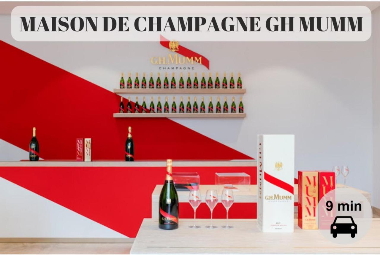 Le Cocon De Reims /Wifi/Commerce /Av De Paris エクステリア 写真